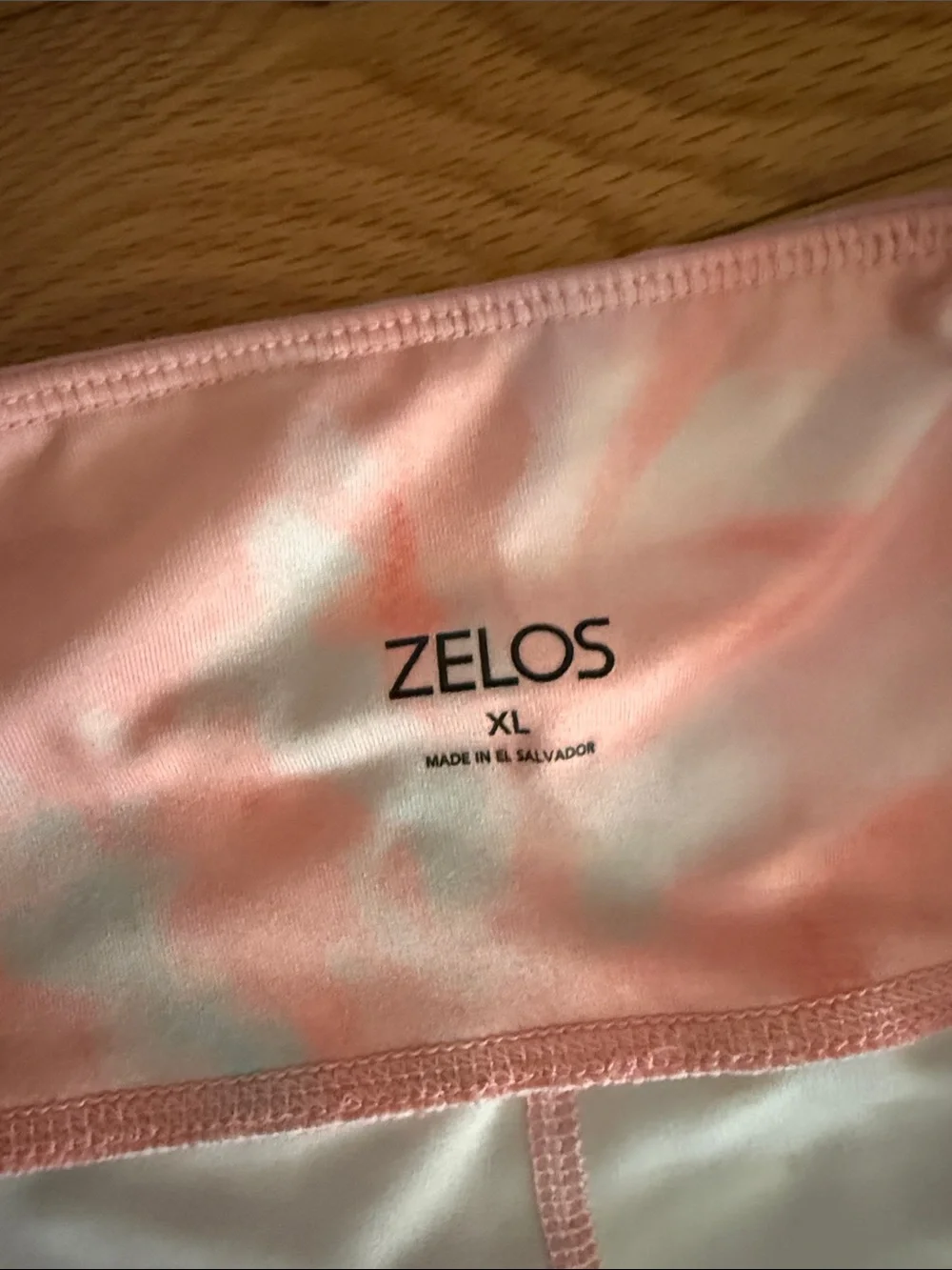 ZELOS❗️BUNDLE❗️Coral Tie-Dye & Leopard Print Biker Shorts - Picture 5 of 6